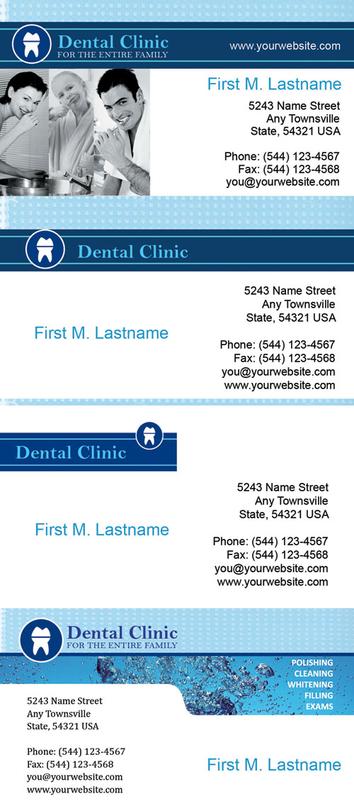 Dentist Business Cards