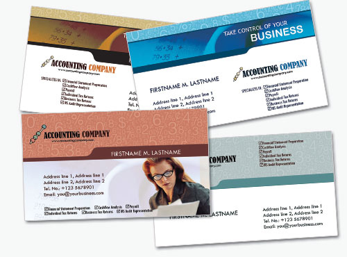 Financial Business Cards