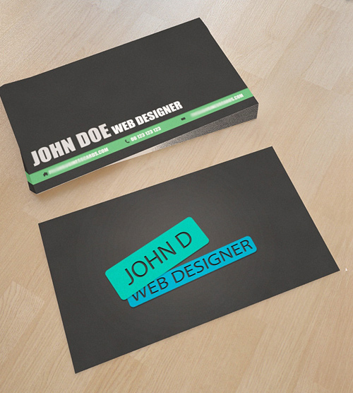 Web Designer Business Card