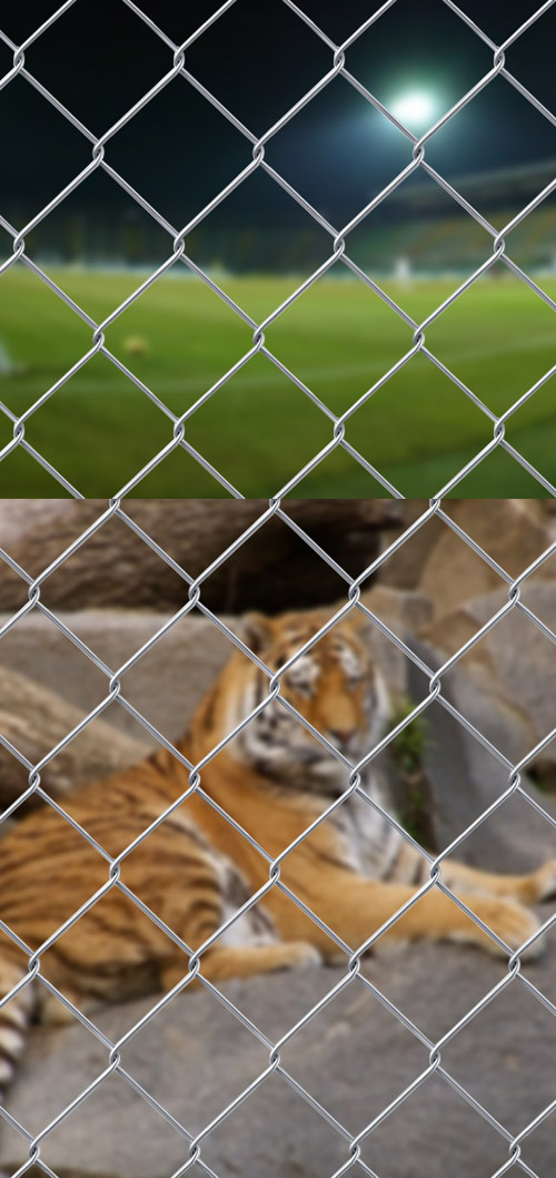 Chain Link Fence Seamless