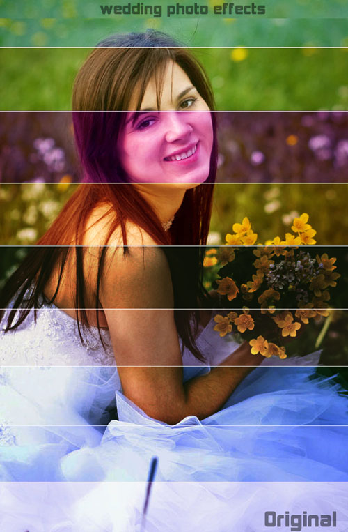 Wedding Photo Effects Actions for Photoshop