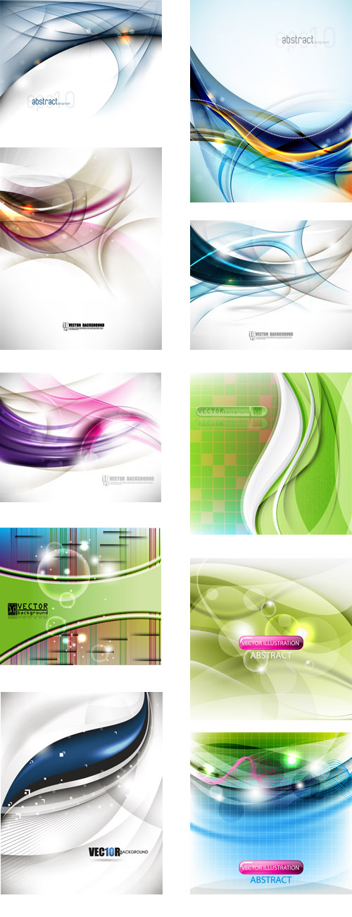 Abstract Waves Background 56xEPS