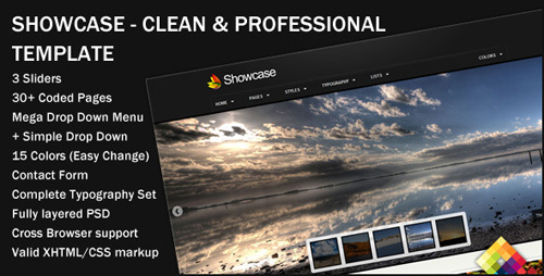 ThemeForest - Showcase 1.1 - Professional Portfolio Template