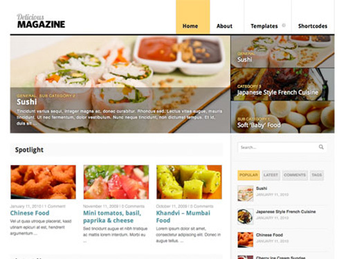 WooThemes - Delicious Magazine v1.1.7