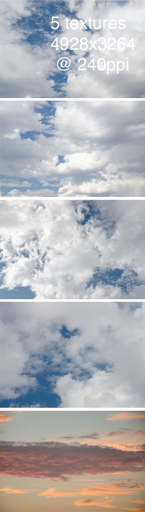 Cloud Textures Pack 1