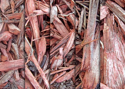 Red Wood Chip Textures