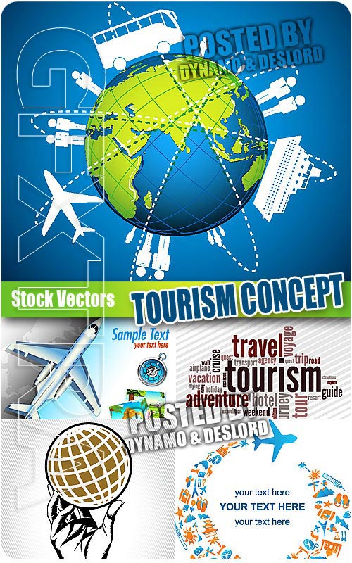 Tourism concept - Stock Vectors