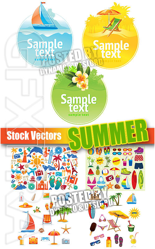 Summer - Stock Vectors