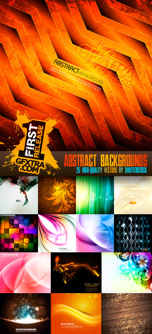 Amazing SS - Abstract Backgrounds, 25xEPS