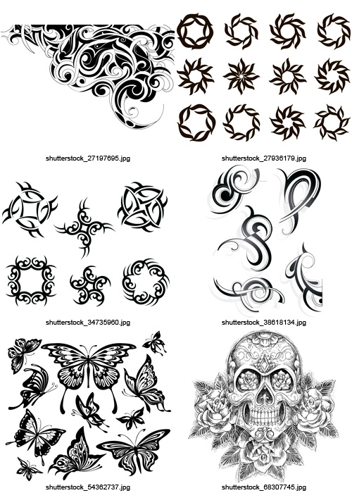 Amazing SS - Tattoo Design, 24xEPS