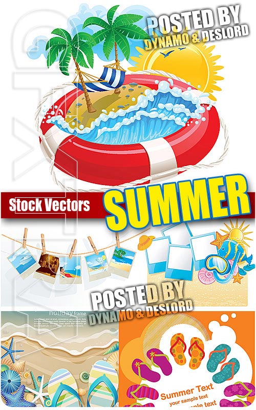 Summer 3 - Stock Vectors