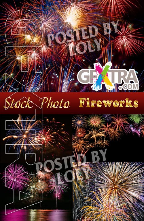 Fireworks - Stock Photo