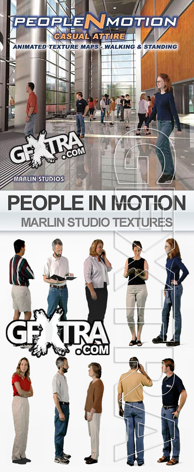 Marlin Studio - People In Motion Textures
