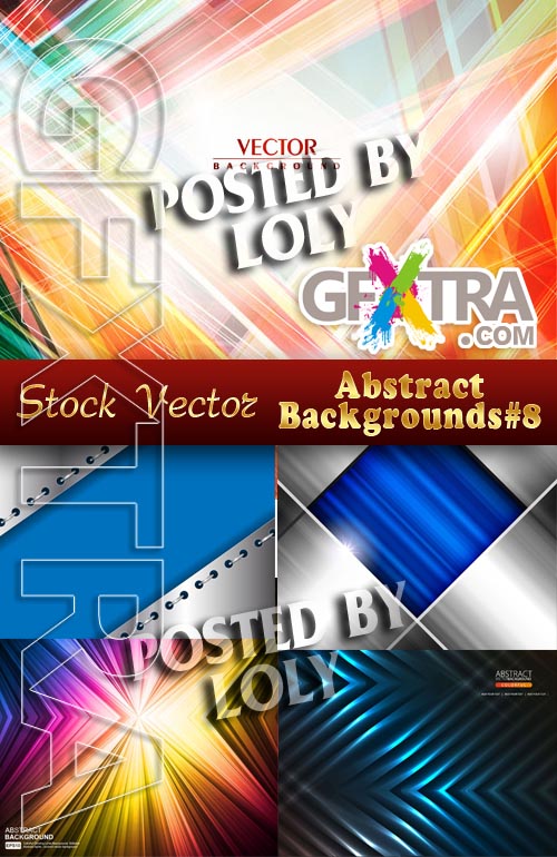 Vector Abstract Backgrounds #8 - Stock Vector