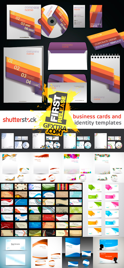 Amazing SS - Business Cards &amp; Identity Templates, 25xEPS