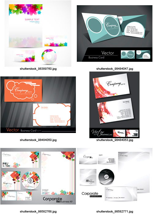 Amazing SS - Business Cards &amp; Identity Templates, 25xEPS