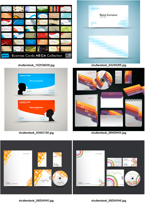 Amazing SS - Business Cards &amp; Identity Templates, 25xEPS