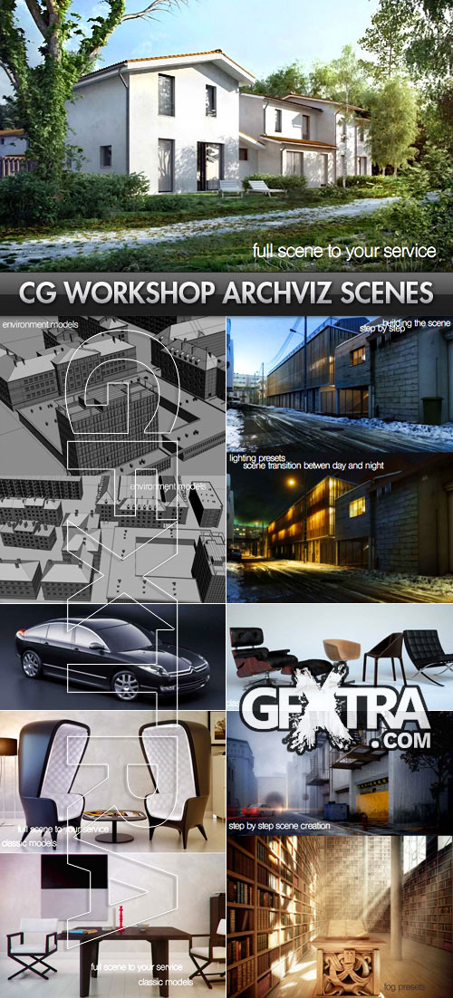 CGWorkshop Interior & Exterior Architectural Visualization Scenes