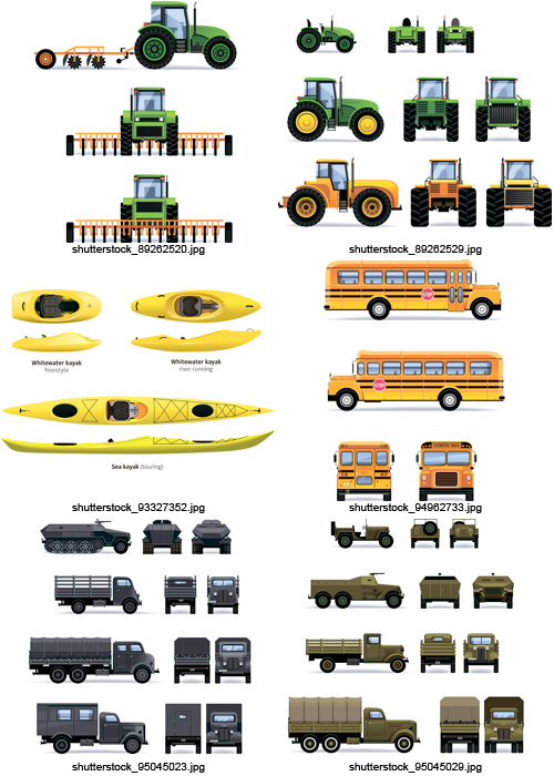 Amazing SS - Passenger and Commercial Transport, 25xEPS