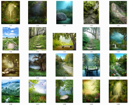 20 Fantastic Natural Backgrounds Vol.7