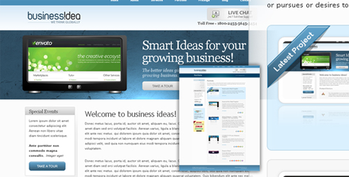 ThemeForest - BusinessIdea 2.7 - Wordpress Premium Theme