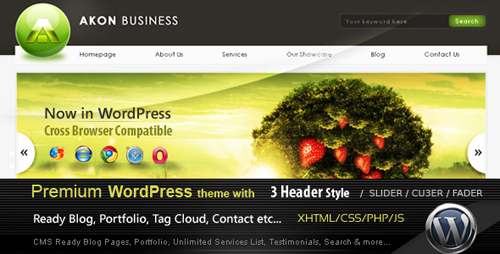 ThemeForest - Akon Business - WordPress Theme