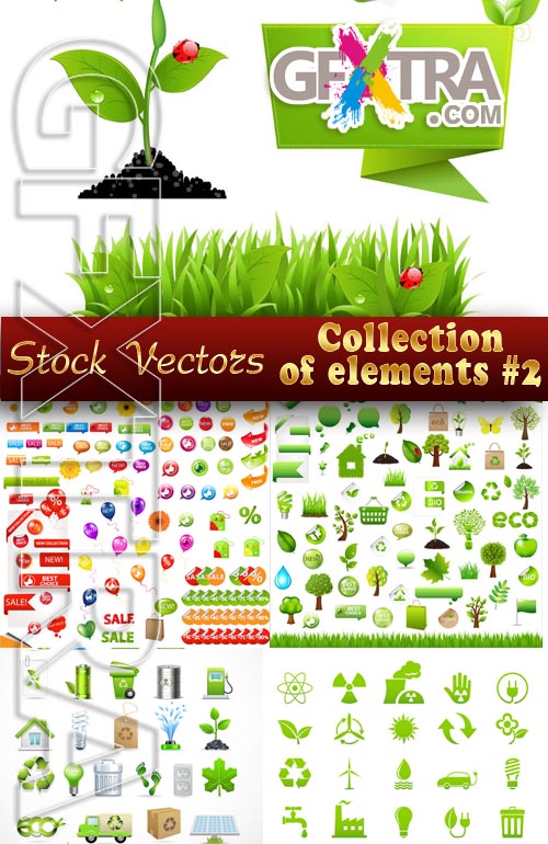 Collection Elements #2 - Stock Vector