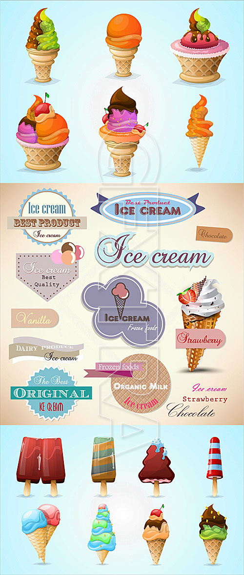 Ice cream set