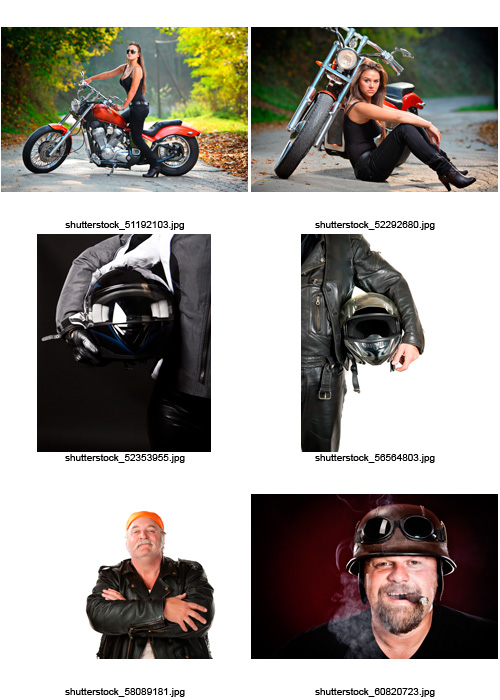 Amazing SS - Street Bikers, 25xJPGs