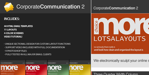 ThemeForest - Corporate Communication 2 - Email Template (Reupload)