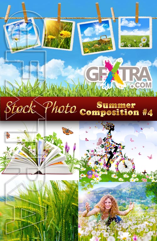 Summer Compositions # 4 - Stock Photo