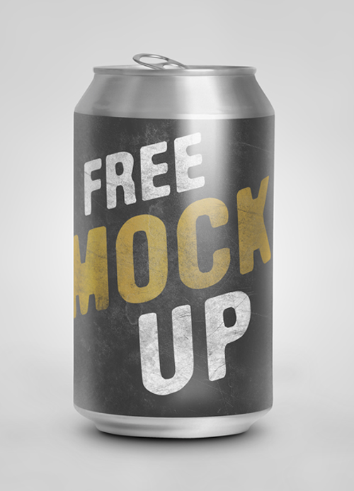 Soda Psd Mockup