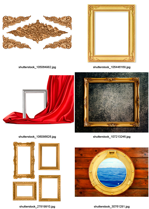 Amazing SS - Antique Frames, 25xJPGs