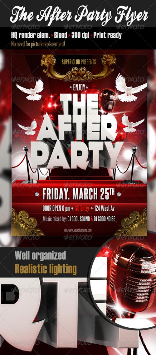 GraphicRiver: The After Party Flyer