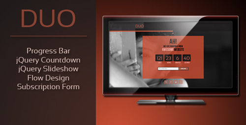 ThemeForest - DUO - Coming Soon Template - RIP