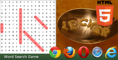 CodeCanyon - Word Search Game - RIP