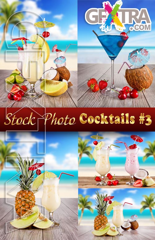 Summer cocktails #3 - Stock Photo