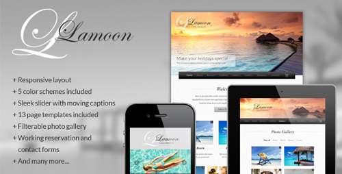 ThemeForest - Lamoon - Responsive Resort and Hotel Template - RIP