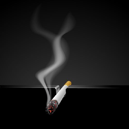 Smoking Cigarettes - Shutterstock 34xEPS