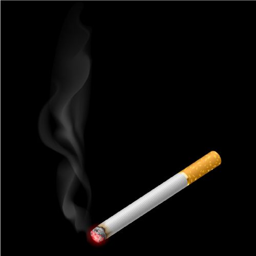 Smoking Cigarettes - Shutterstock 34xEPS