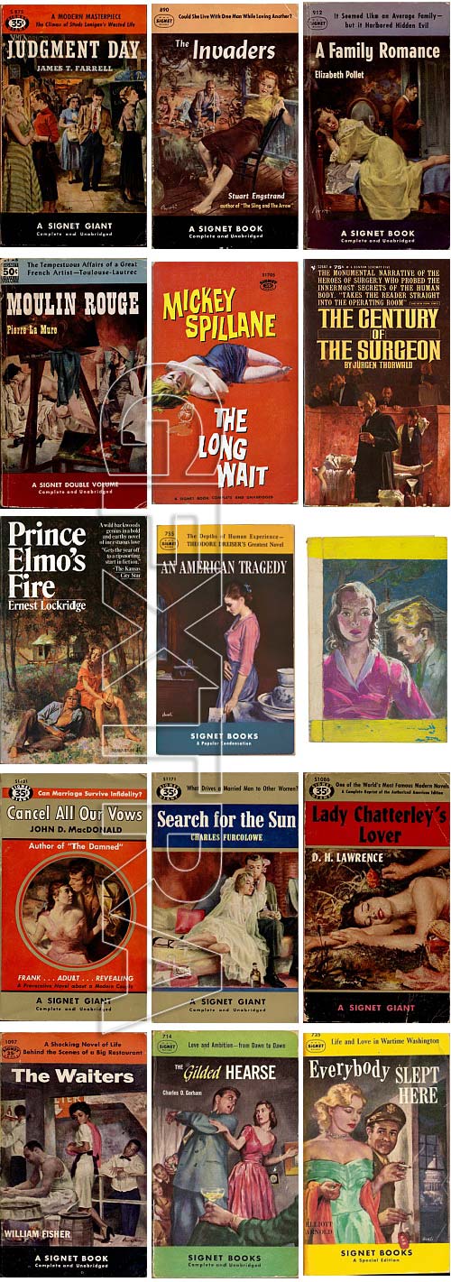 James Avati [1912-2005], American Illustrator & Paperback Cover Artist