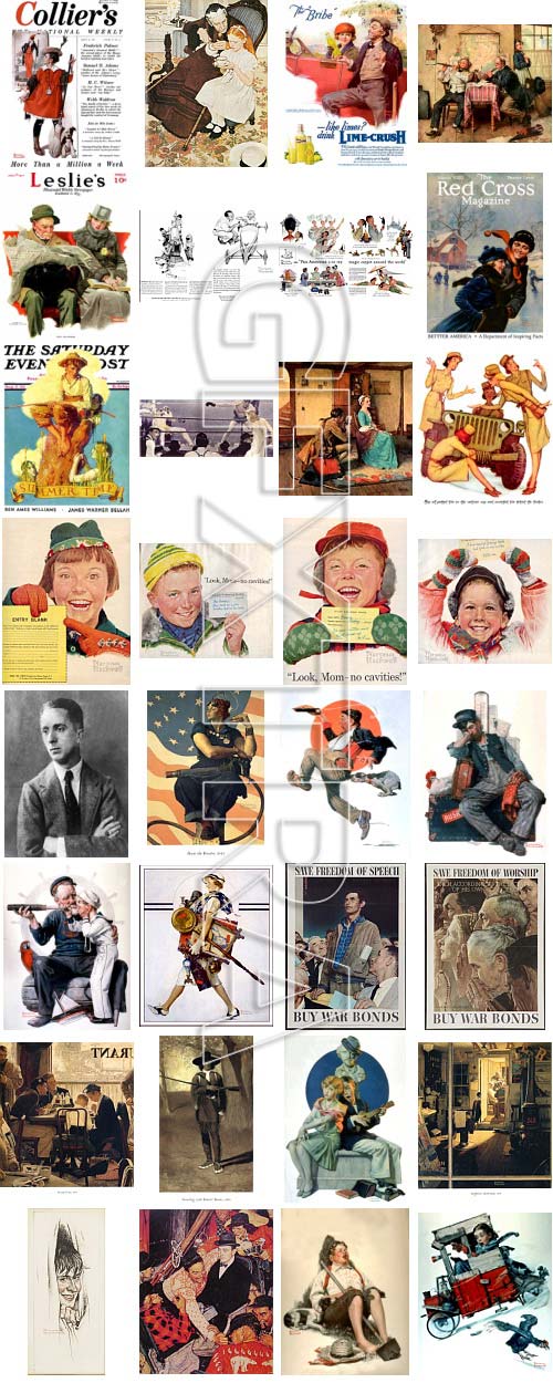 Norman Rockwell [1894-1978] American Painter & Illustrator