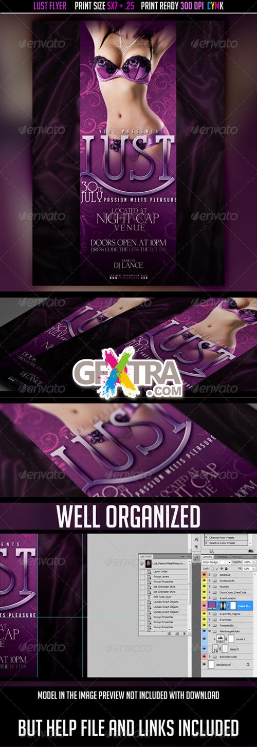 GraphicRiver: Sexy Lust Flyer