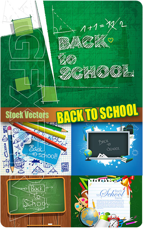 Back to school 2 - Stock Vectors