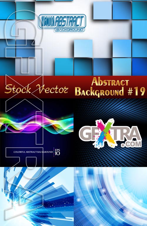 Vector Abstract Backgrounds #19 - Stock Vector