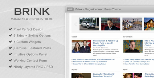 ThemeForest - Brink - Magazine WordPress Theme