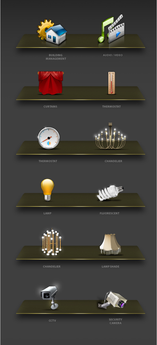 House Management Dock Icons