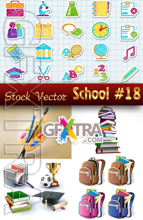 Back to School #18 - Stock Vector