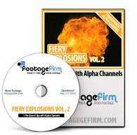 Footage Firm: Fiery Explosions Vol.2, Special Effects with Alpha Channels