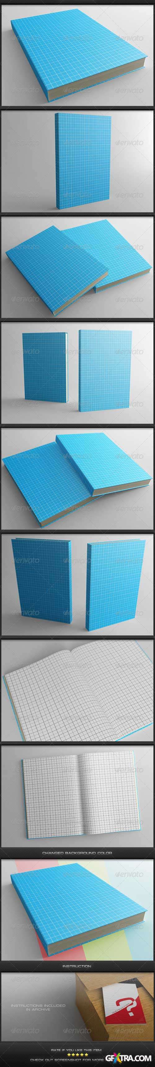 GraphicRiver: Standart Book Mock-Up